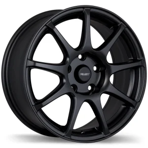 Fast Wheels – Orbit – Black – 15″x6.5″ 40mm – All weather Wheels – F207-1565-65FN+40C730